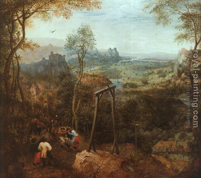 Pieter The Elder Bruegel : The Magpie on the Gallows